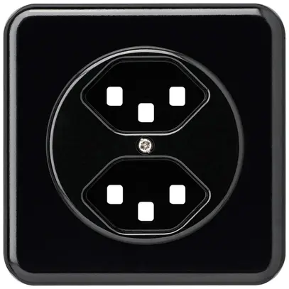 Kit frontal ENC basico 2×type 23 noir 86×86mm 