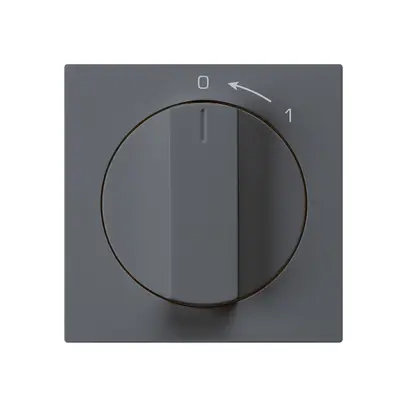 Kit frontal pour contact pivotant anthracite 60×60mm kallysto 0<-1 