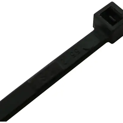 Kabelbinder Nylon 2.5/100mm schwarz UV-beständig 