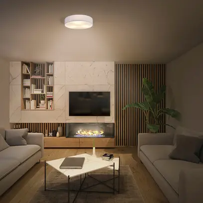 Plafonnier LEDVANCE ORBIS PARIS E27 3×0…25W 480mm blanc 