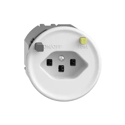 Presa INC STANDARDdue T23 FI 30mA bianco 