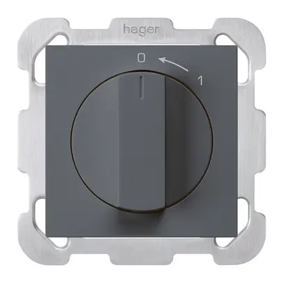 Contact pivotant ENC 0<-1/1L anthracite kallysto avec manette 