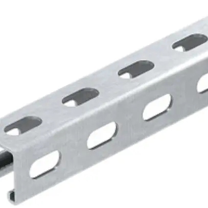 Barra profilata Bettermann 6000×41×41mm zincata a caldo 