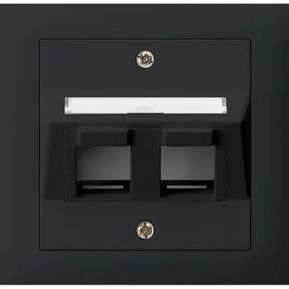 Kit de montage INC kallysto avec boîte INC G3 2×Keystone noir 