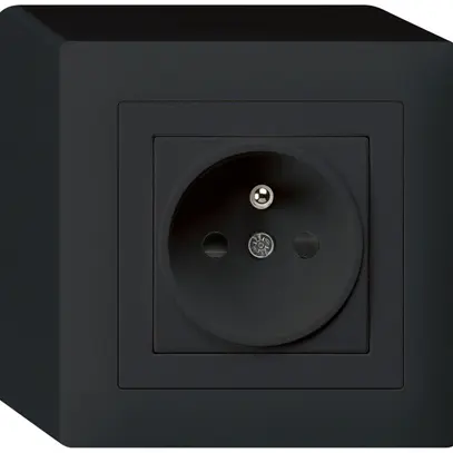 AP-Steckdose kallysto 2P+T schwarz 