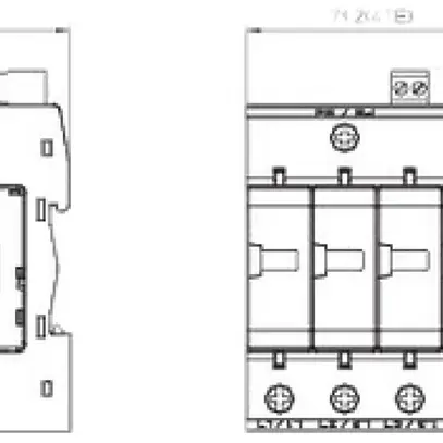 Scaricatore di sovratensione Bettermann 4L V20-C 4+FS-280 