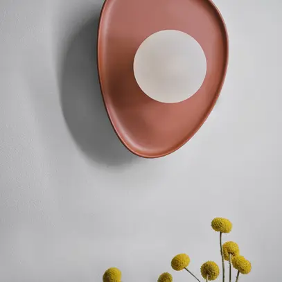 Applique LEDVANCE Decor Clay G9 1×5W 260×200×135mm marrone 