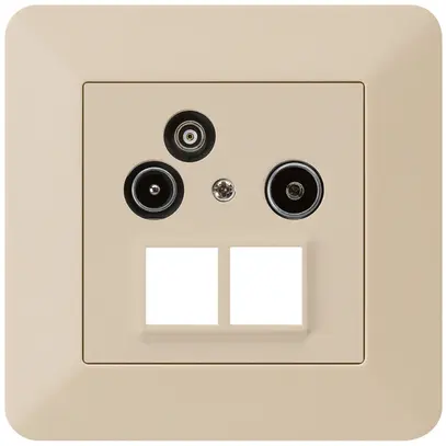 Prise d'antenne ENC R/TV/données HMS kallysto.trend 19dB beige 