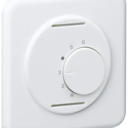 Termostato ambiente INC BASICO bianco senza interruttore 