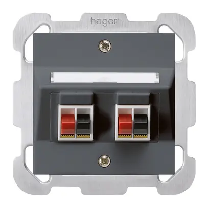 Presa INC audio kallysto 2 volte an morsetto 2 altoparlanti piastra fissaggio 