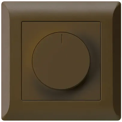 Varialuce universal ENC kallysto.line taglio di fase con LED marrone 