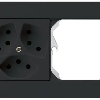 Combinaison ENC kallysto.pro grd.I-I horizontale 3×type 13+vide noir 