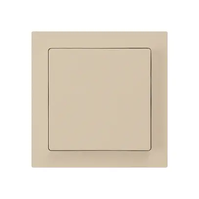 Kit frontale kallysto 60×60 beige per interruttore/tasto 