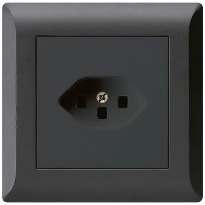 Presa INC kallysto.line T23 nero con morsetti ad innesto 