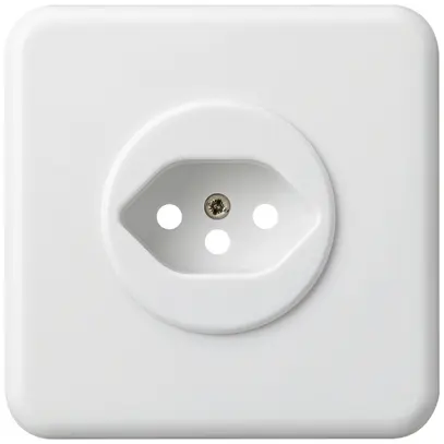 Kit frontal ENC basico type 13 86×86mm blanc avec protection enfants 