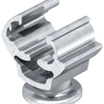 Support fils Bettermann 177 20 M8 20mm polyamide, gris 