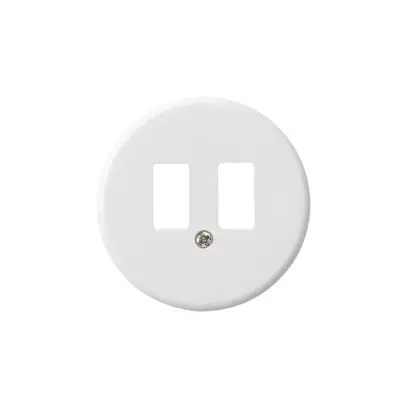 Disco frontale basico H per presa di carica USB bianco 