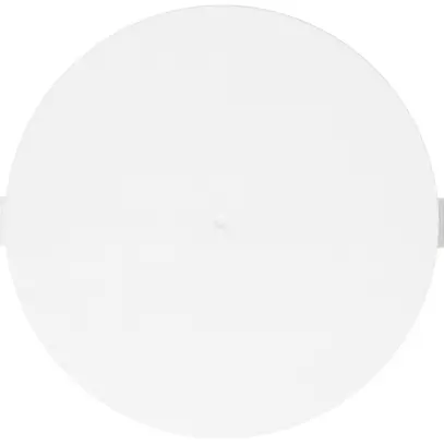 Rosace de plafond MH étrier matière synthétique Ø90×1mm blanc 