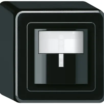 Rilevatore di movimento AP Hager basico Q stazione secondaria nero 