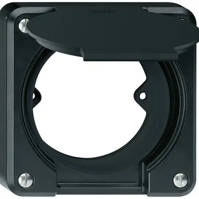 Parte superiore robusto con copert. nero 2-punto con disco riduzione 