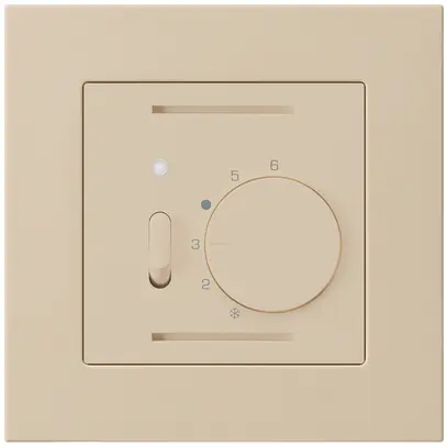 Thermostate d'ambiance ENC kallysto.pro beige avec interrupteur 
