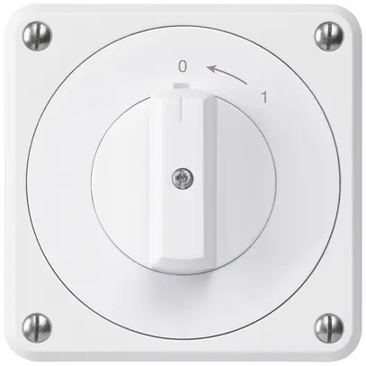 Contact pivotant ENC robusto IP55 blanc 2P 