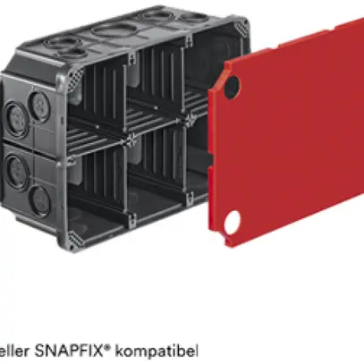 Scatola INC HSB Vario, p.calcestruzzo, costr.leggera, 2×3, 190×130×70mm 