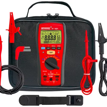 Indicateur numérique d'isolation Benning IT 101 600VUC 200mA 0.05MΩ…20000MΩ 