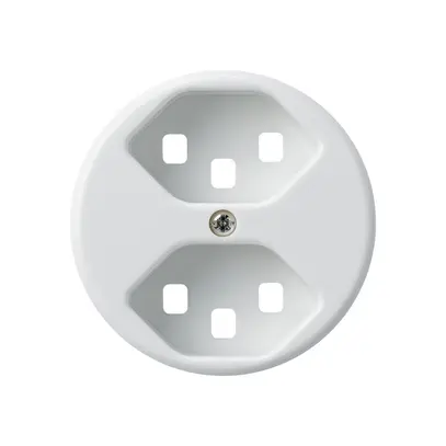 Disque frontal 2×type 23 blanc basico 