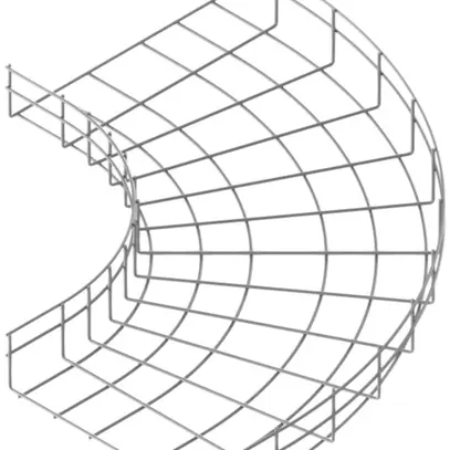 Coude à grille Lanz 60×100mm 