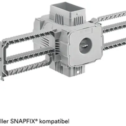 Boîte ENC HSB, p.NUP, a.ailettes, 77×65×90mm, M20/25/32, TFC 850°C 