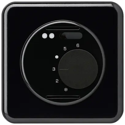 Thermostate d'ambiance ENC BASICO noir pour plancher chauffant 