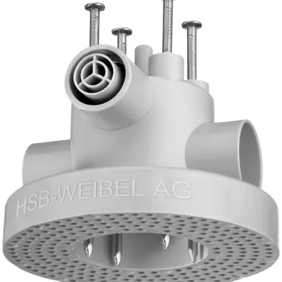 Tassello per lampade HSB Easy Ø96mm grigio s.alogeni 