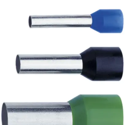 Embout de câble type A isolé 2.5mm²/18mm bleu 