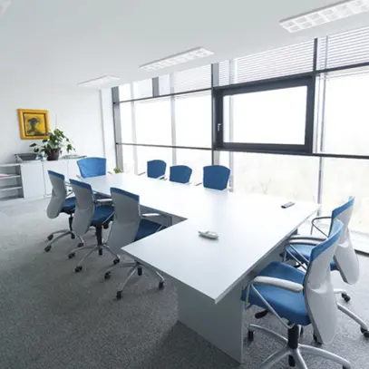 EB-LED-Deckenleuchte Sylvania Quadro 36W 4600lm 840 IP40 DIM 1195×395mm weiss 