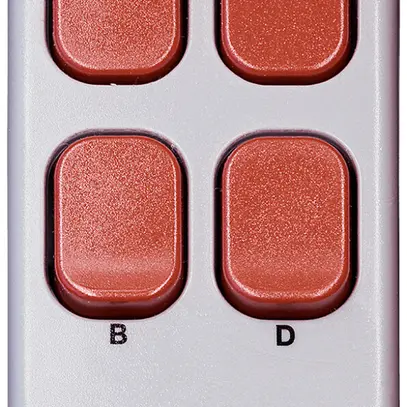 Trasmettitore portatile ALADIN Mini II EnOcean 4-can grigio chiaro/rosso 