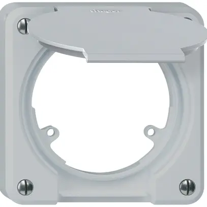 Partie supérieure robusto avec clapet gris 3-points avec disque de réduc. 