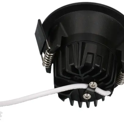 Spot LED INS maxLUCE ATMO 68 6.2W 700lm 3000K REG  Ø79mm nero 