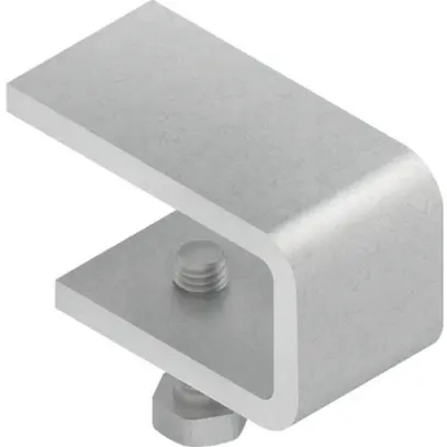 Pièce de serrage zinguée à chaud par immersion 