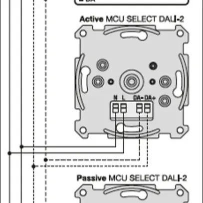 Regolatore rotativo AP LEDVANCE IP20 AC 2.7W DALI 80×53×53mm TW 