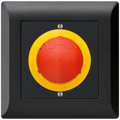 Contact pivotant ENC kallysto.line ARRÊT D'URGENCE noir 