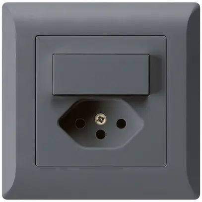 Combinazione INC A-R/1P+T13 antracite kallysto.line 