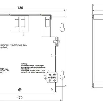Module de batterie 7Ah 15…40A 