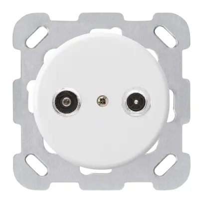 Prise d'antenne ENC basico TV-R montage B 4dB 2GHz blanc 