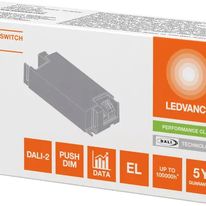 Alimentazione LED LEDVANCE DR 42W 60V 300…1050mA DALI 105×45×25mm 