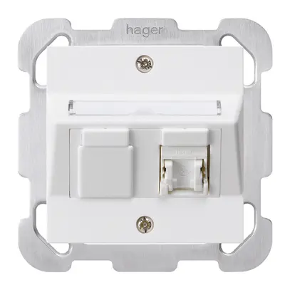 Kit de montage ENC kallysto B cat.5e 1RJ45/u blanc 