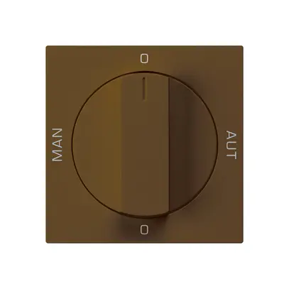 Kit di copertura kallysto per interruttore rotativo M-0-A marrone 