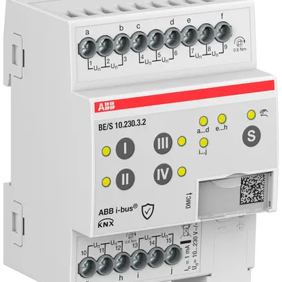 Entrée binaire KNX AMD ABB BE/S10.230.3.2 10-canaux 10…230V 