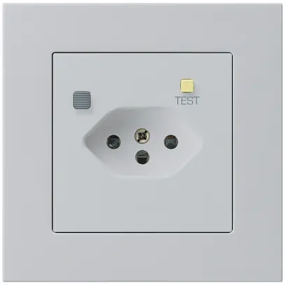 Presa INC KPR T13 FI 30mA grigio chiaro 