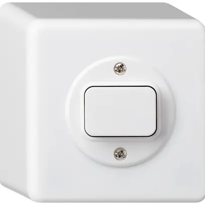 AP-Drucktaster basico AR/1L weiss 
